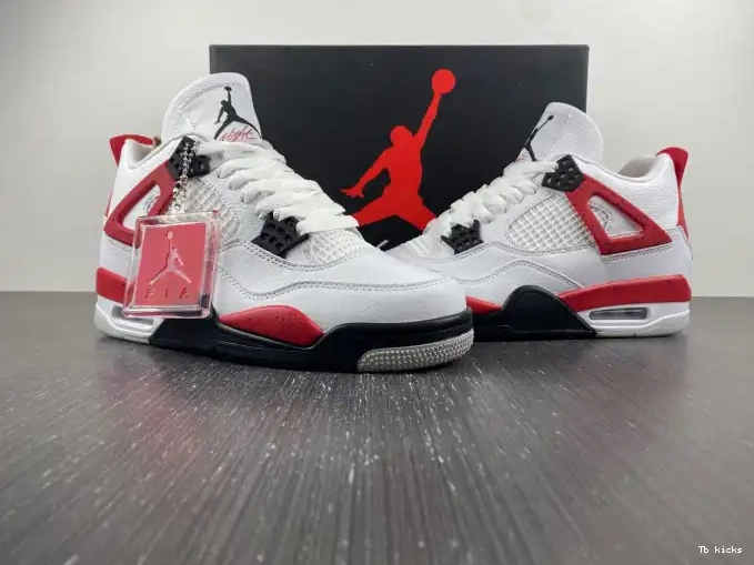 Reps TBK 4 Air Jordan Cement Red DH6927-161 0514